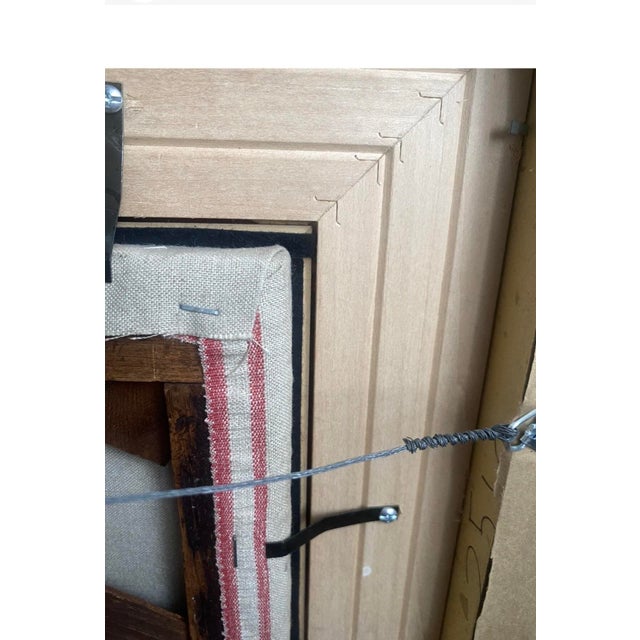 Textile 19th Century Antique Nude Painting Victorian Model Woman Laying Nude in Nature For Sale - Image 7 of 8