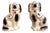 Antique Victorian Staffordshire Dogs, 1880, Set of 2 For Sale