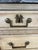 Wood French Louis XVI Style Bleached Commode With Gray Marble Top For Sale - Image 7 of 9