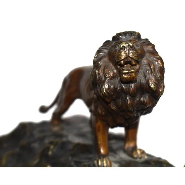 Desk Shelf in Bronze, 1910 For Sale - Image 3 of 7