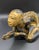 Gold 19th Century Burmese Gilt-Wood Statue: Buddhist Monk in Prayer For Sale - Image 8 of 12