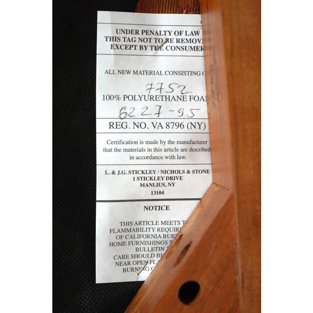 Set of 8 Stickley Cherry Dining Room Chairs For Sale - Image 18 of 18