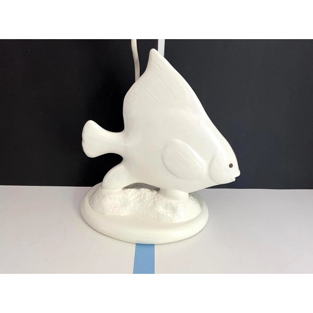 1970s Ceramic Fish Lamp For Sale - Image 13 of 18