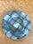 Vintage Checkered Stone Decorative Dish For Sale - Image 13 of 15