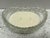 1950s Vintage Textured Glass Bowl With Handcrafted Soy Wax Candle For Sale - Image 5 of 9