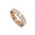Gender: Ladies Metal Type: 10K Rose Gold Ring Size: 9 Width: 6.00 mm Weight: 6.75 grams Men's 10K rose gold ten-across,...