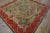 Figurative Magistral Tan Beige Color With Floral and Geometric Design Antique American Hooked Rug For Sale - Image 3 of 15