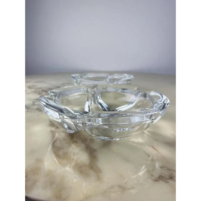 Glass Vintage Glass Ashtrays, Italy, 1980s, Set of 2 For Sale - Image 7 of 9