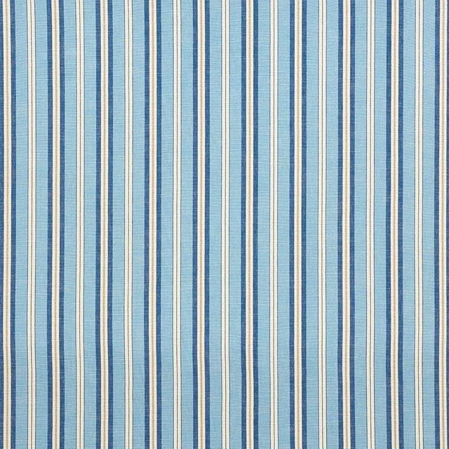 This three-color, woven, multi-width stripe is a timeless classic that coordinates beautifully with other fabrics....