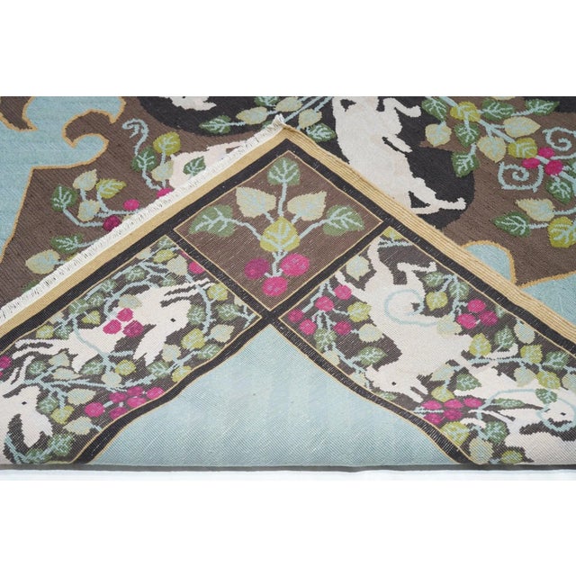 Contemporary Sumak Rug 8'0'' x 10'0'' For Sale - Image 12 of 12