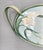 Franz Papillon Porcelain Iris & Butterfly Sculptural Platter Xp1694 – Art Nouveau Botanical Serveware - Spring/ Easter For Sale In Houston - Image 6 of 12