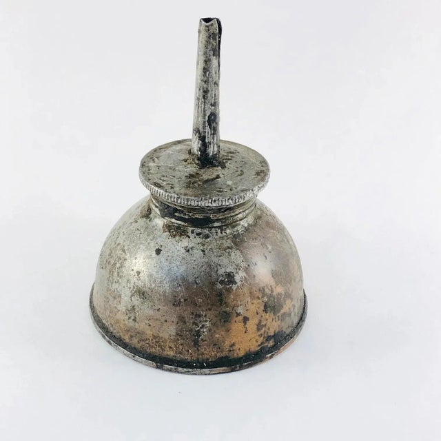 1930s Copper Oil Can For Sale - Image 4 of 9