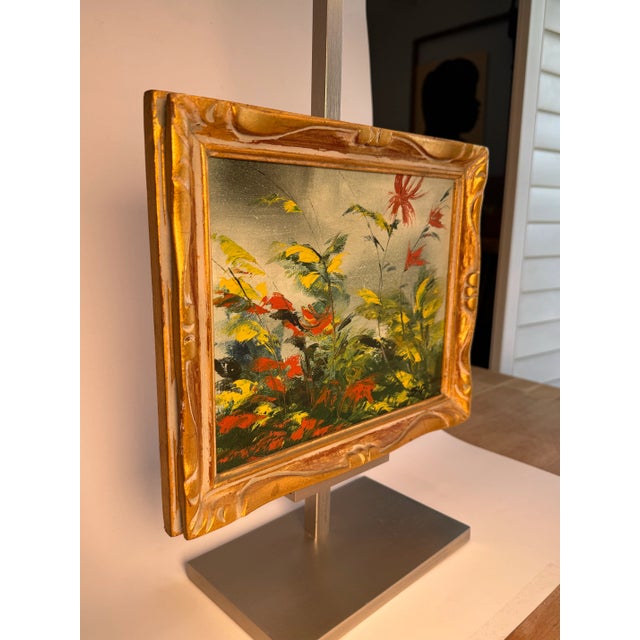 Traditional Floral Still Life Baroque Framed Original Oil Painting For Sale - Image 4 of 12