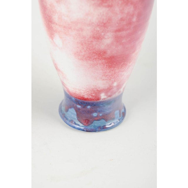 Trial Glazed Porcelain Vase from Rörstrand, Sweden, 1985 For Sale - Image 3 of 5