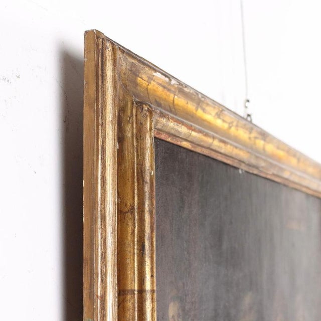 Scene with Card Players, Oil on Canvas, Framed For Sale - Image 8 of 11