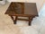 Brown Small Sewing Table in Pine For Sale - Image 8 of 11