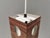 Brown Square Hanging Lamp attributed to J. J. M. Hoogervorst for Anvia Almelo, Netherlands, 1960s For Sale - Image 8 of 11