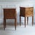 1920s Antique Louis XVI Style Bedside Tables in Oak and Marble, 1920, Set of 2 For Sale - Image 5 of 17