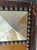 ​vintage Grand Scale Studded Leather and Mother-of-Pearl Inset Wall Mirror For Sale - Image 9 of 12