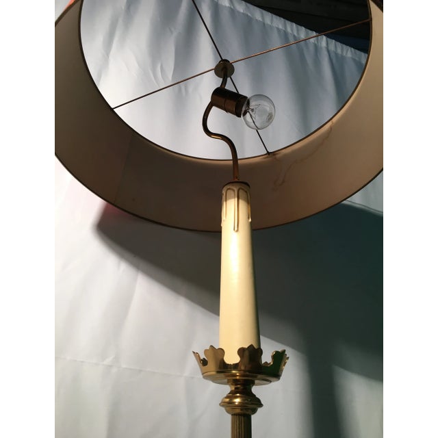 Brass Floor Lamp, 1970s For Sale - Image 9 of 14