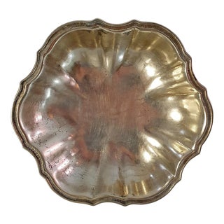 Vintage Neoclassical Style Handmade Bronze Bowl, Italy, 1970s For Sale