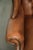 Brown Chesterfield Cowhide Wing Armchair In Light Brown For Sale - Image 8 of 13