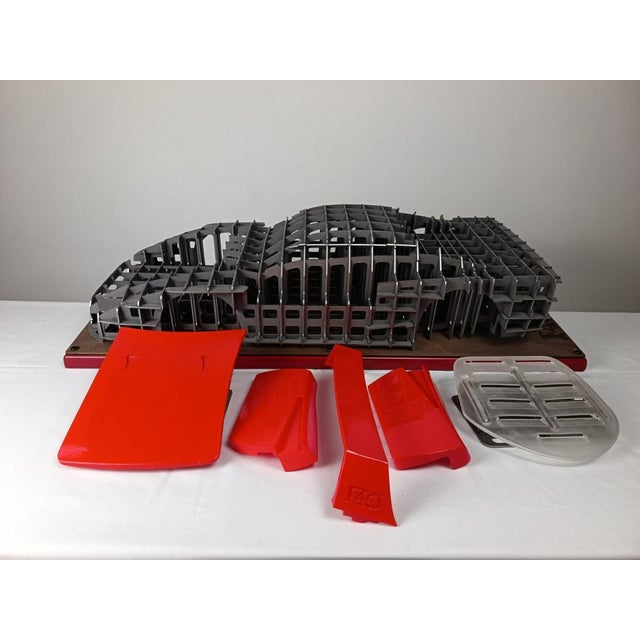 Brown Ferrari F40, 1:6 Scale Control Gauge, 2005 For Sale - Image 8 of 11