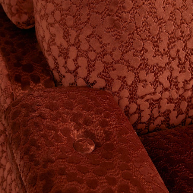 Lounge Chair in Velvet For Sale - Image 12 of 18