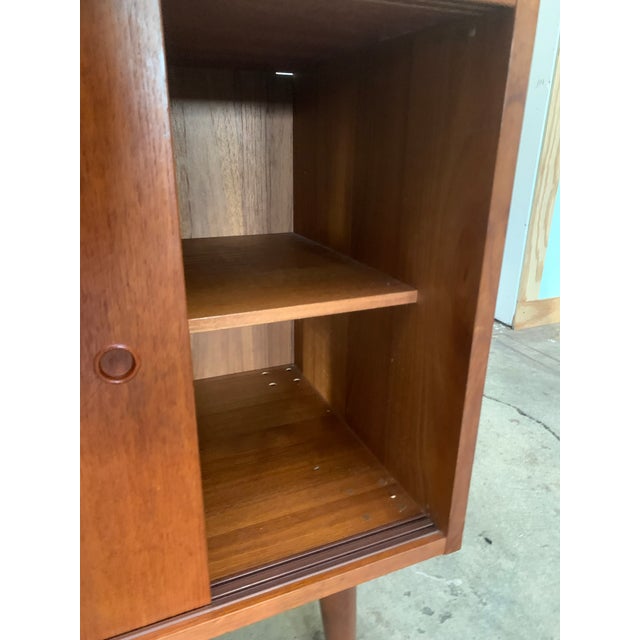 1960s Mid-Century Danish Vintage Teak Credenza For Sale - Image 10 of 10