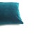 Cowtan and Tout - Rostang in Lagoon Pillow Cover - 13" X 20" Bright Teal Plush Velvet Cushion Case For Sale - Image 4 of 5