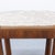 Brown French Art Deco Side Table For Sale - Image 8 of 11