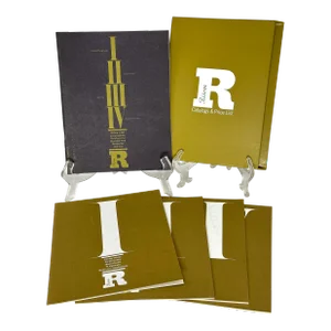 Jens Risom Contemporary Furniture Catalogs & 1961-1962 Price List With Original Mailing Box