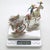 Large Vintage Italian Handmade Silver Carretto Siciliano Carriage with Enameled Parts, Sicily, 1980s For Sale - Image 11 of 13
