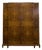 Vintage Art Deco Burr Walnut Wardrobe, 1930s For Sale