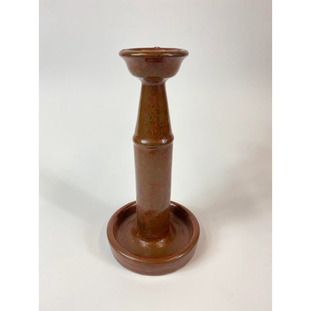 19th Century 19th Century Chinese Ceramic Oil Lamp For Sale - Image 5 of 5
