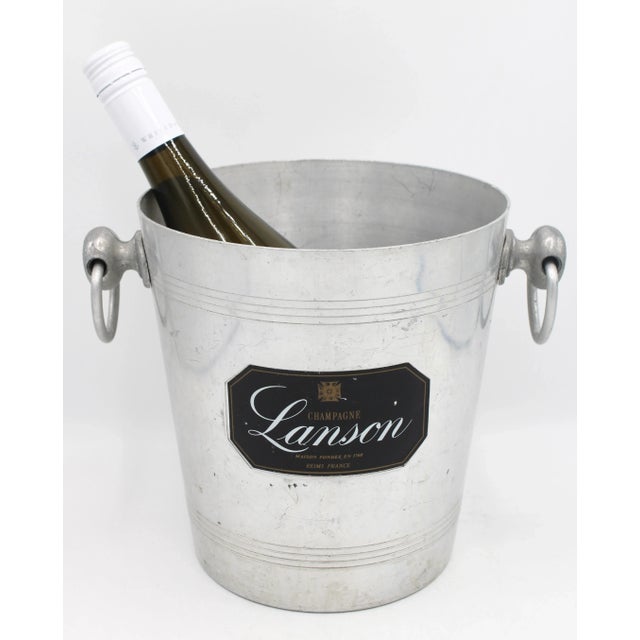 Mid 20th Century Vintage French Silver Champagne Ice Bucket For Sale - Image 5 of 9