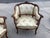 Elegant French Settee W/ Silk Brocade For Sale - Image 9 of 10