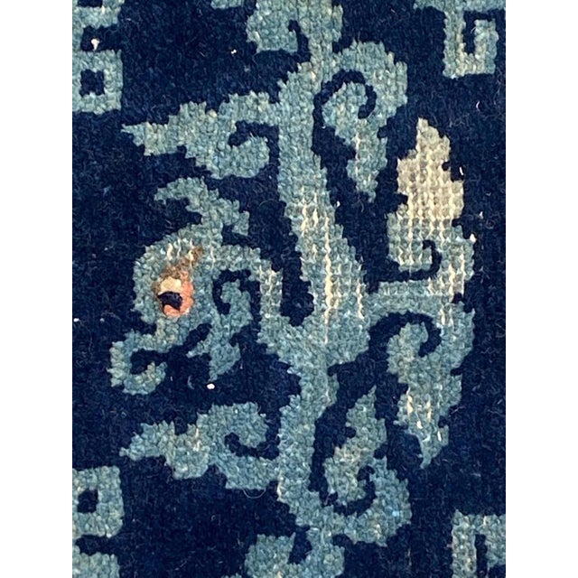 Antique Chinese Rug, 1890s For Sale - Image 6 of 15