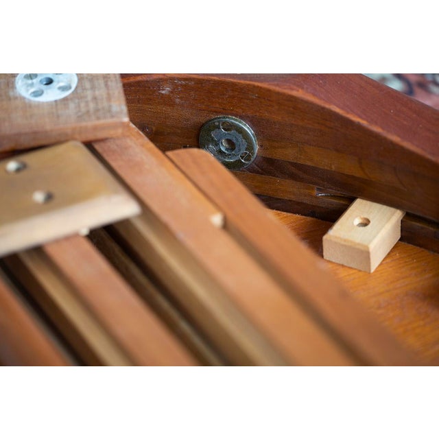 Vintage Danish Extendable Dining Table in Teak by Henning Kjærnulf for Sorø Stolefabrik, 1960s, Set of 5 For Sale - Image 16 of 18
