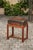 English Leather Bound Box on Rectangular Mahogany Custom Stand, circa 1880 For Sale - Image 9 of 11