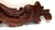 Brown 19th Century Mahogany Hand Carved Wood Cornice For Sale - Image 8 of 9