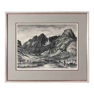 Adolf Arthur Dehn, Maroon Lake, Colorado, 1945 For Sale