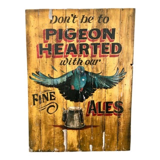 Vintage Napa Valley Pub Sign For Sale