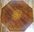 19th C English Edwardian Inlaid Rosewood Octagonal Center Table For Sale - Image 4 of 16