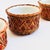 Wicker Wrapped Ceramic Bowls - Set of 4 For Sale - Image 4 of 10