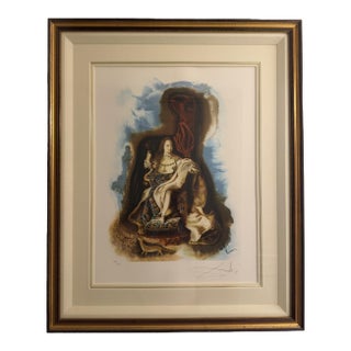 1970s Salvador Dalí “Little Prince” — Signed Limited Edition Lithograph, 199/300, Framed For Sale