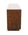 Dixie Furniture Solid Walnut Campaign Style 70" Triple Door Dresser 545-235 For Sale - Image 17 of 18
