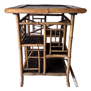 Chinoiserie Bamboo Aesthetic Movement Table For Sale