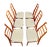 1960s Mid-Century Danish Teak Dining Chairs attributed to Art Furn, Denmark, 1960s, Set of 6 For Sale - Image 5 of 7