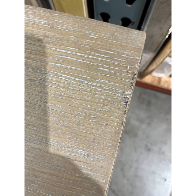 Interlude Home Wood and Aluminum Coffee Table For Sale In West Palm - Image 6 of 6